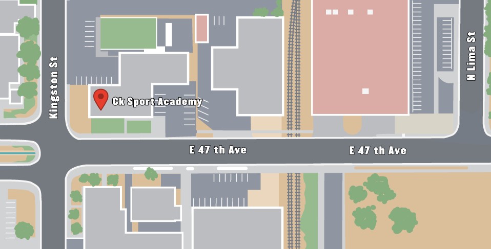 CK Sports Academy map
