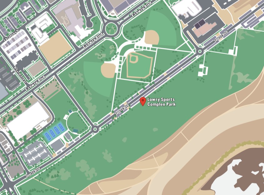 Lowry Sport Complex maps