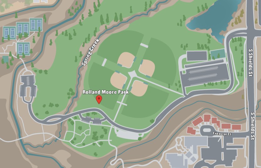 Rolland Moore park map