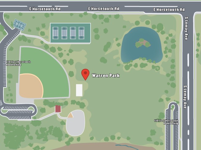 Warren Park map