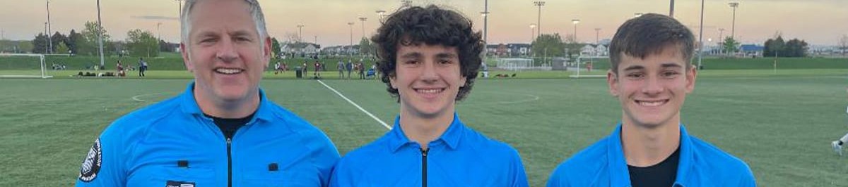 Alex Gerson CSA Male Young Referee of the Year 2023