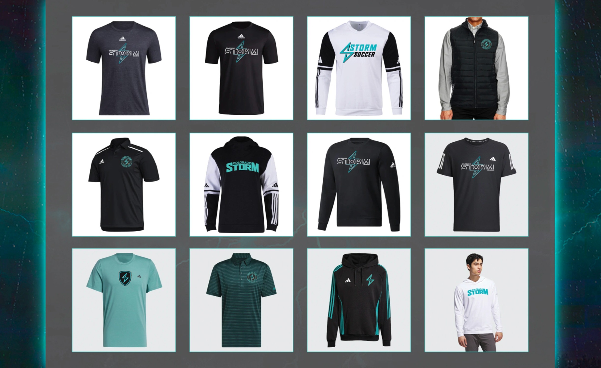 Colorado Storm Fan Wear and Gear